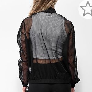 tulle adidas jacket
